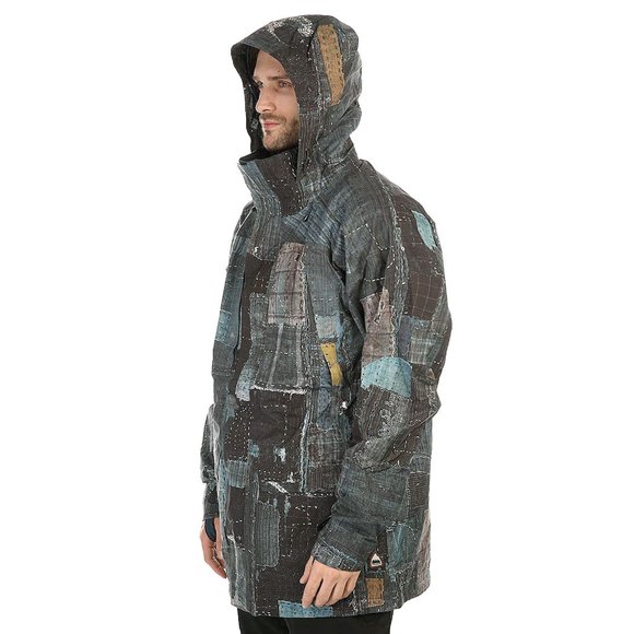 NEW $480 Burton 3L Prospect Jacket! Vaporshell Dry Ride RARE JAPANESE BORO PRINT - Picture 2 of 7
